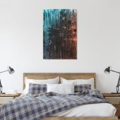 Regen der Kontraste Leinwanddruck (Insitu (Schlafzimmer))