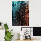 Regen der Kontraste Poster (Heimbüro)
