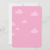 Regen der Liebe Einladung (Rückseite)