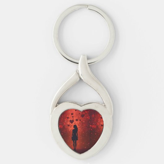 Regen der Liebe Schlüsselanhänger (Vorderseite)