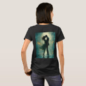 Regen der unendlichen Liebe T-Shirt (Schwarz voll)