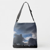 Regen-Duschen u. blaue Himmel Tragetaschen Mit Langen Trägern (Rückseite)