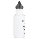 Regen Edelstahlflasche (Links)