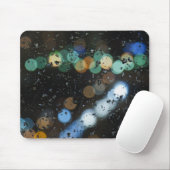 Regen fällt auf das Fenster Mousepad (Mit Mouse)