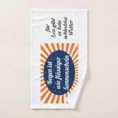 Regen flüssiger Sonnenschein mit Namen Handtuch (Handtuch)