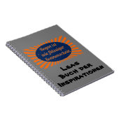 Regen flüssiger Sonnenschein mit Namen Notizblock (Rechte Seite)