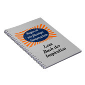 Regen flüssiger Sonnenschein mit Namen Notizblock (Rechte Seite)