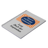 Regen flüssiger Sonnenschein mit Namen Notizblock (Linke Seite)