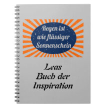 Regen flüssiger Sonnenschein mit Namen