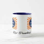 Regen flüssiger Sonnenschein mit Namen Tasse (Zentrum)