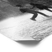 Regen Fotodruck (Ecke)