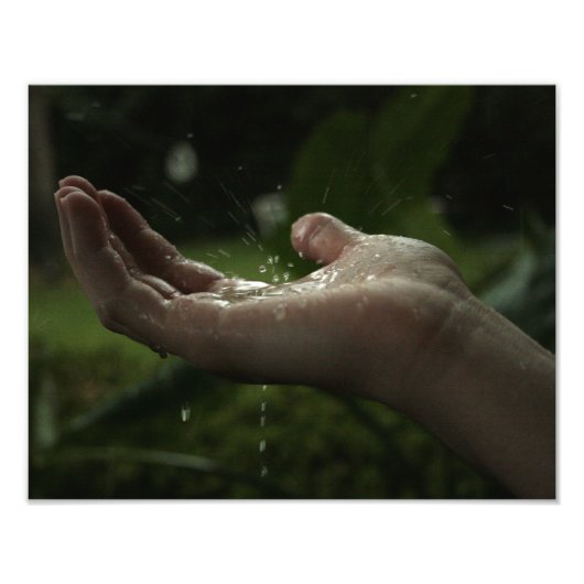Regen Fotodruck (Vorne)