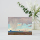 Regen für den Golf von Maynard Dixon Postkarte (Stehend Vorderseite)