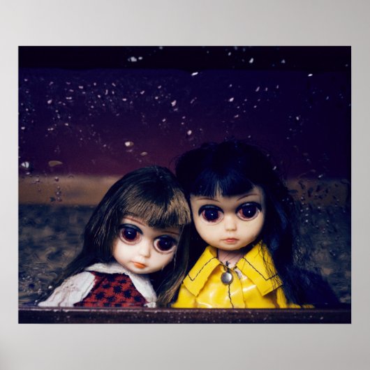 Regen für Tage Poster (Vorne)