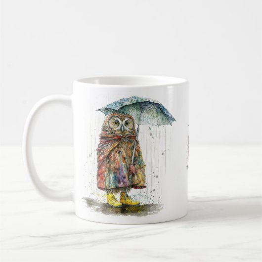 Regen geht weg Kaffeepause Tasse (Links)