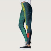 Regen getönt grün leggings (Links)