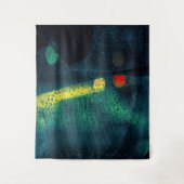 Regen getönt grün wandteppich (Vorderseite)