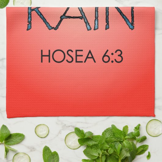 Regen Handtuch (Gefaltet)