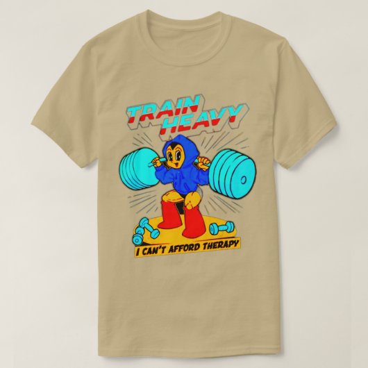 Regen Heavy I kann Afford Kräutergymnastik Bodybui T-Shirt (Design vorne)