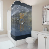 Regen im Glen-Duschvorhang Duschvorhang (Beispiel)