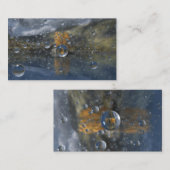 Regen im Glen-Lesezeichen Visitenkarte (Vorne/Hinten)