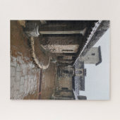 Regen im Innenhof von San Felipe de Lara Puzzle (Horizontal)