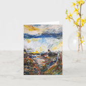 Regen in Canyon Karte (Gelbe Blume)