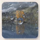 Regen in den Untersetzer des Glen Cork (Vorderseite)