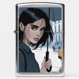 Regen in der City Zippo Lighter