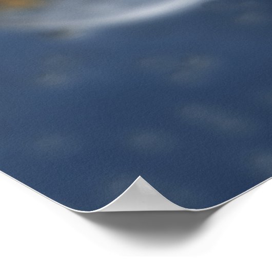 Regen in der Glen Print Poster (Ecke)