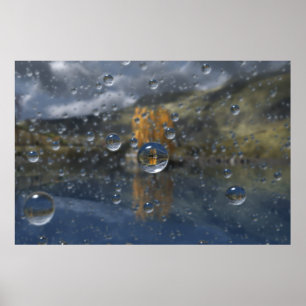 Regen in der Glen Print Poster