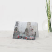 Regen in LA Karte (Vorderseite)