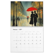 Regen in Paris 2024 - Kalender (Feb 2027)