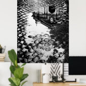 Regen in Rom-Poster Poster (Heimbüro)