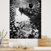 Regen in Rom-Poster Poster (Küche)