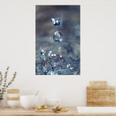 Regen ist der Klang eines Klaviers Poster (Küche)