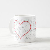 Regen Kaffeetasse (Vorderseite Links)