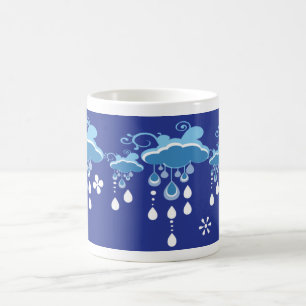 Regen Kaffeetasse