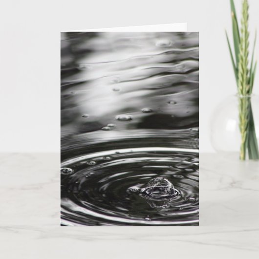 Regen Karte (Vorderseite)