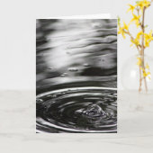 Regen Karte (Gelbe Blume)