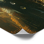 Regen Katzen und Hunde? Poster (Ecke)