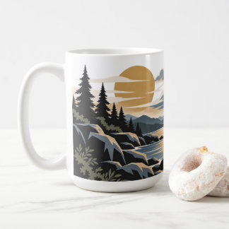 Regen kommt | Moderner Naturbecher Kaffeetasse