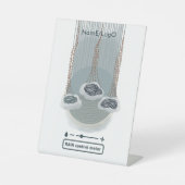 Regen-Kontrollmesser objet_2 Sockelschild (Vorderseite)