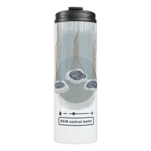 Regen-Kontrollmesser Thermosbecher (Vorderseite)
