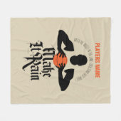 Regen machen (Basketball) Fleece Blanket (Vorderseite (Horizontal))