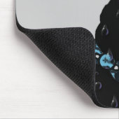 Regen-Mädchen Mousepad (Ecke)