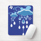 Regen Mousepad (Mit Mouse)