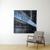 Regen nasse Natur fällt Wandteppich (Beispiel (Horizontal))