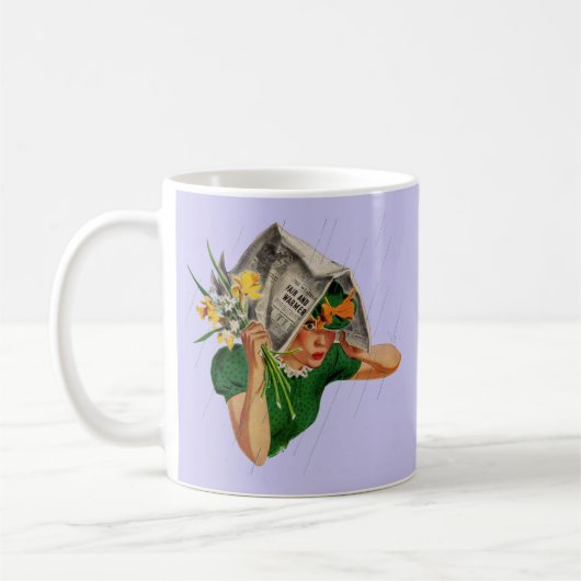 Regen nicht in der Prognose Kaffeetasse (Links)