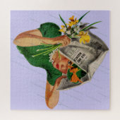 Regen nicht in der Prognose Puzzle (Horizontal)